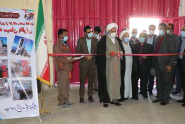 افتتاح کارگاه تولید قطعات کارخانه سیمان باقران