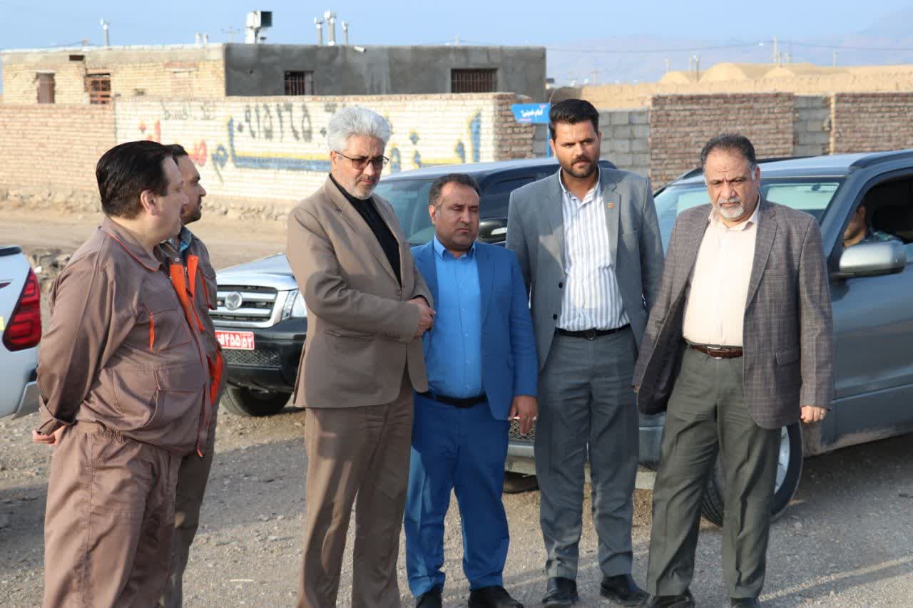 در راستای بازدید از محورهای مواصلاتی بخش گزیک صورت پذیرفت